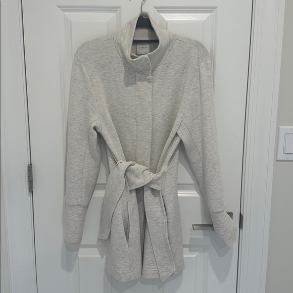 Varley Cream Belted Jacket - Picture 7 of 11